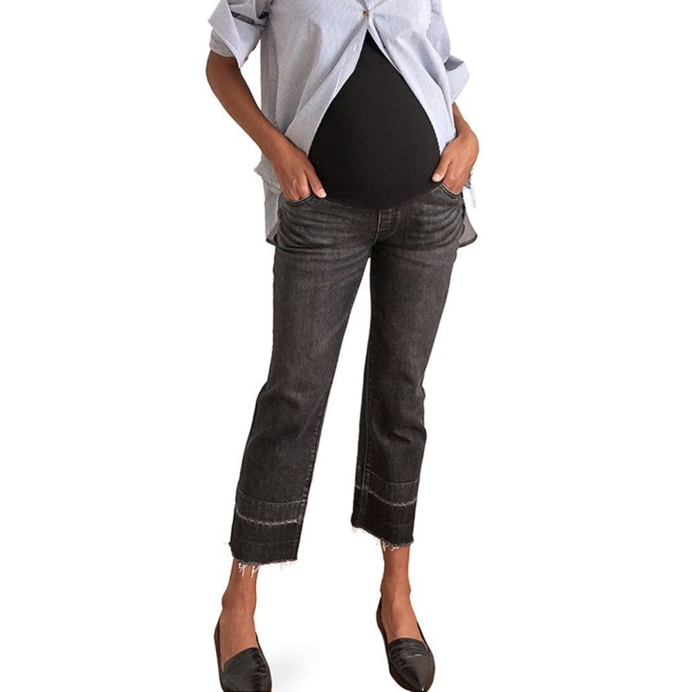HATCH The Over The Bump Straight Maternity Jean